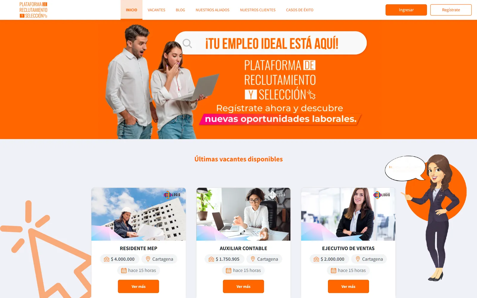 Captura de Empleo Grupologis